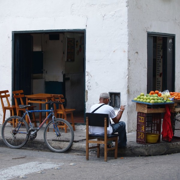Gadehandler i Cartagena