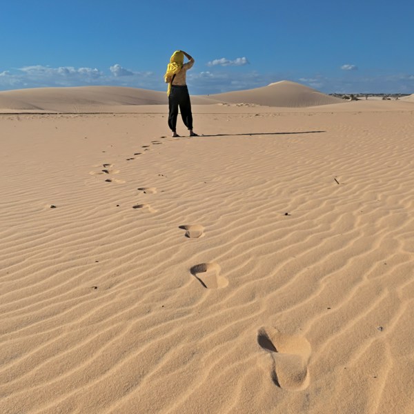 sand dune i Vietnam