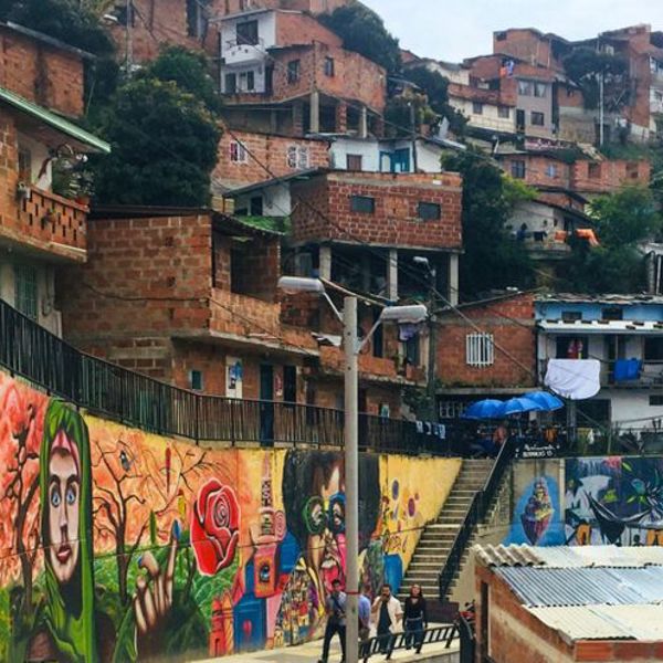 Grafitti tour i Medellin