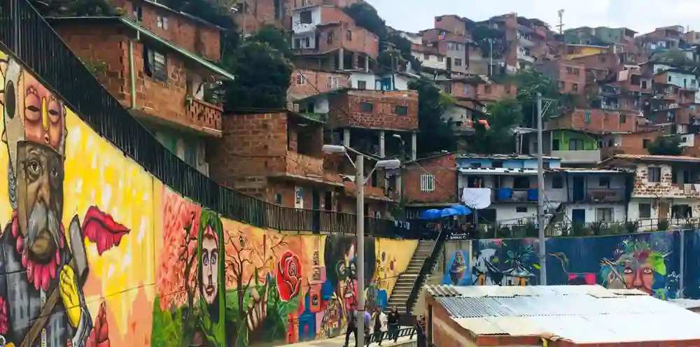 Grafitti tour i Medellin