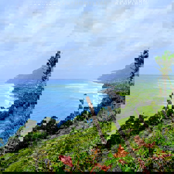 Klippeskråning med hav udsigt i Den Dominikanske Republik