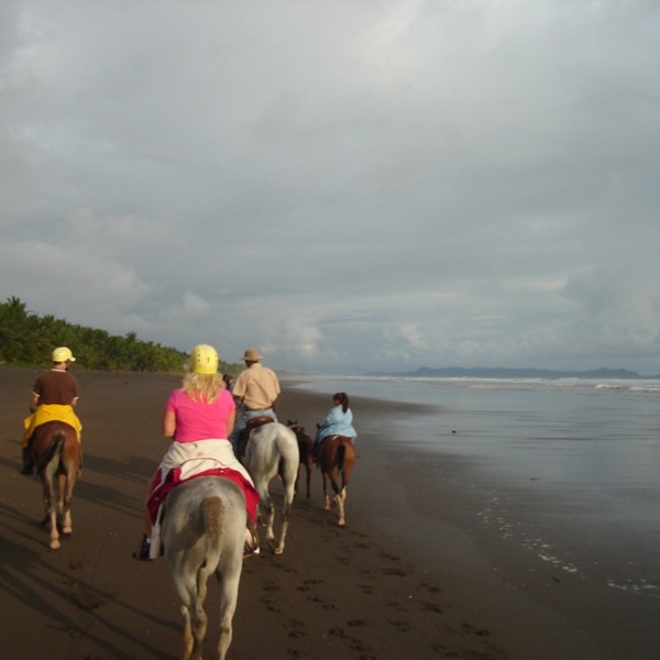 PÃ¥ hesteryg ved Manuel Antonio