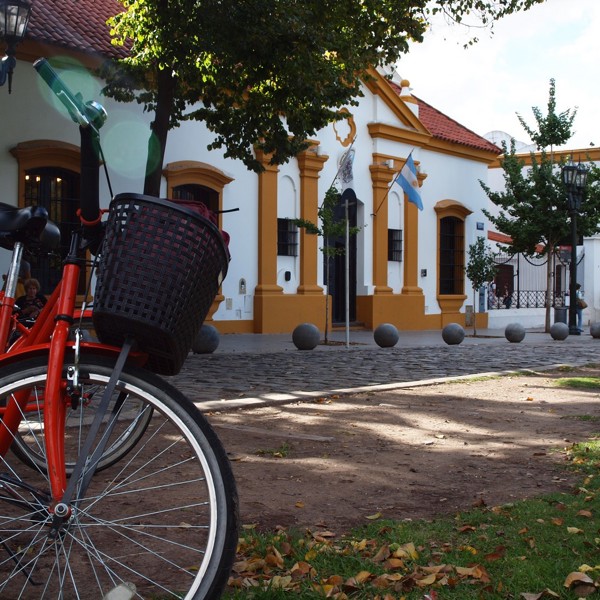 De Orange cykler. Cykel udflugt i Buenos Aires