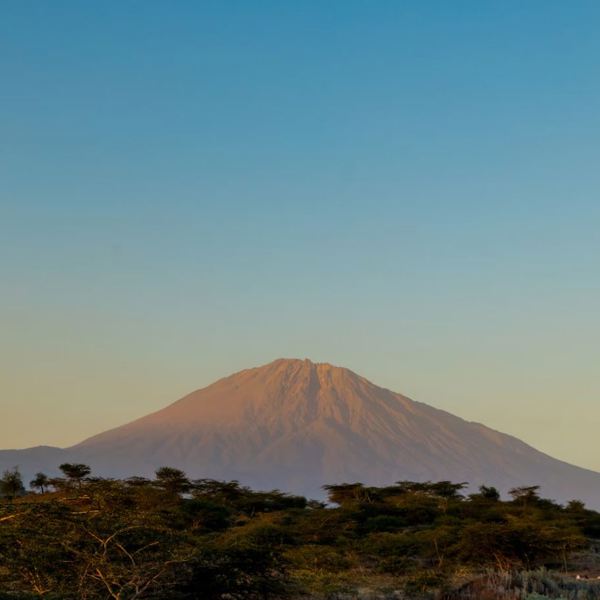 Arusha solnedgang