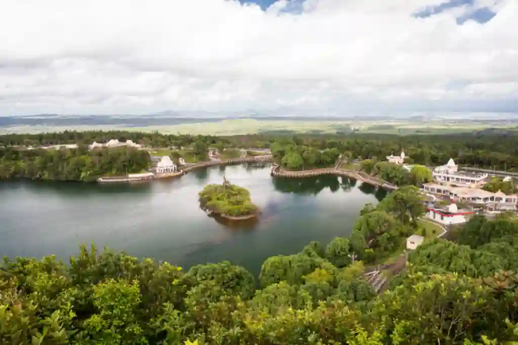 Ganga Talao - naturlig sø i det centrale Mauritius