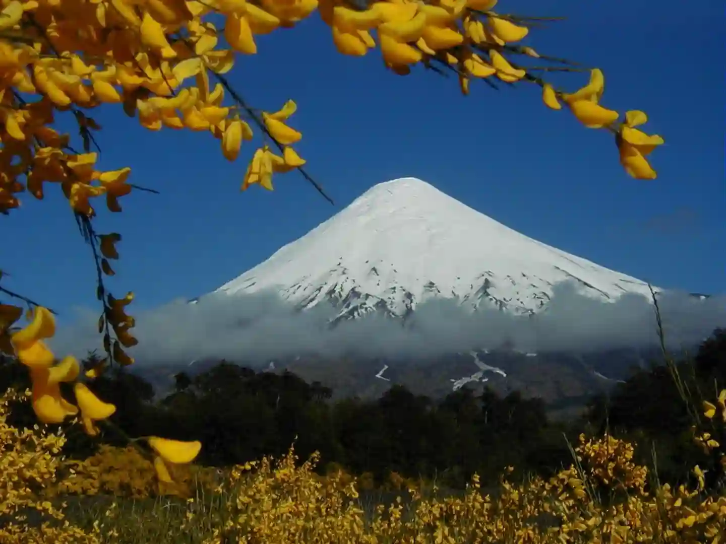 Osorno vulkanen, Chile