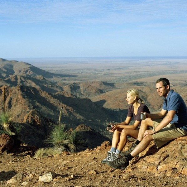 Vandretur i Flinders Ranges, Australien