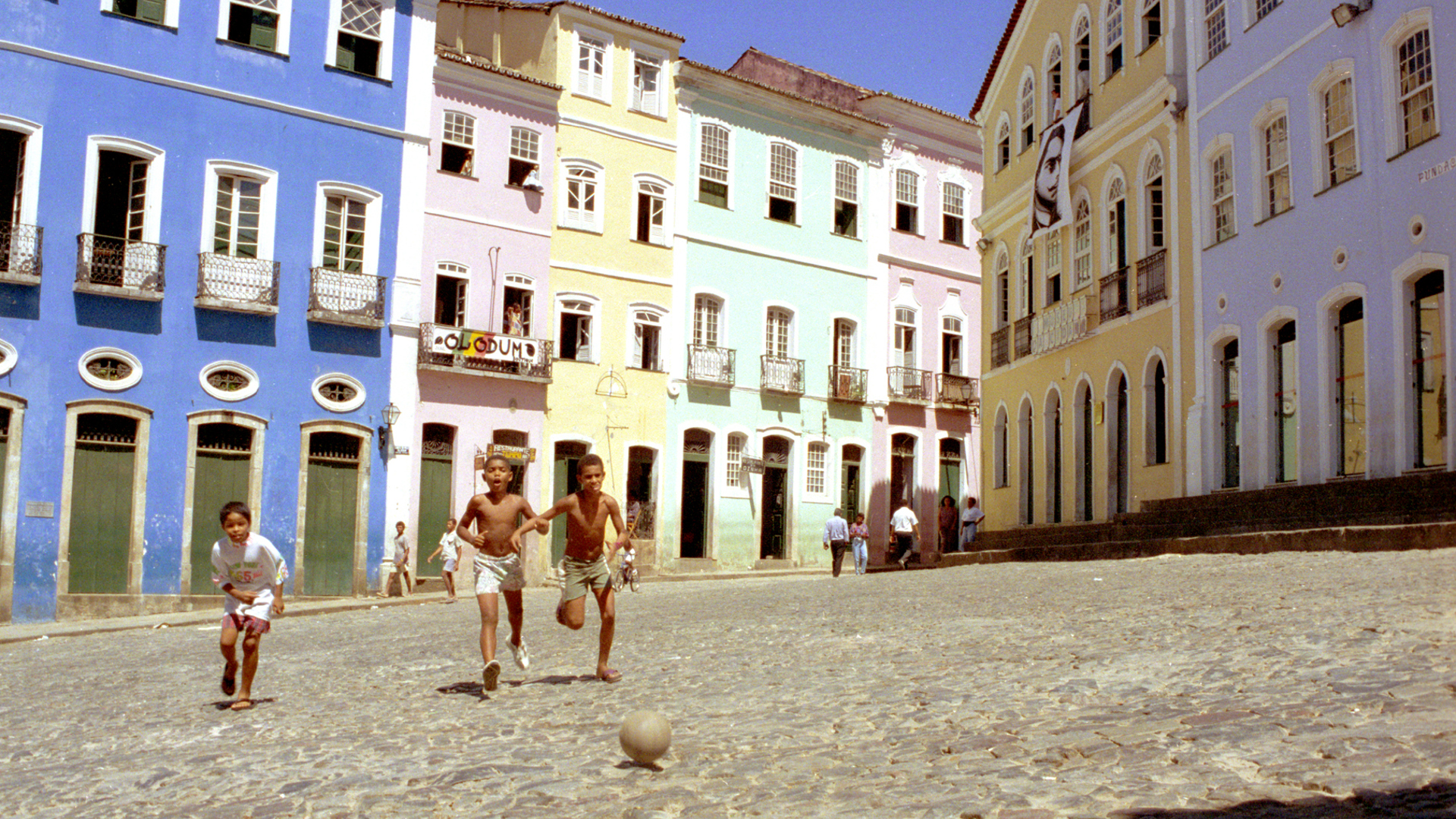 Children Playing On Pekegrinho