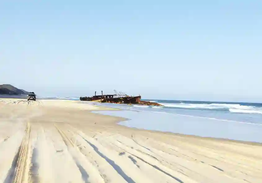 Maheno Wreck, Fraser Island, Australien