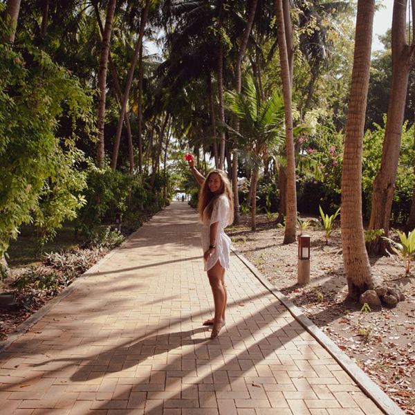 Selfiespot til at indramme kærlighed på Royal Island Resort & Spa, Baa Atoll, Maldiverne