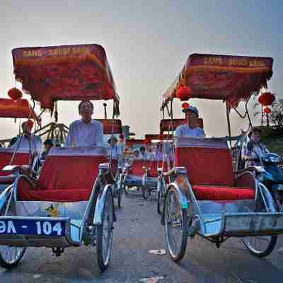 Kom nemt rundt i en cyclo, Hanoi, Vietnam
