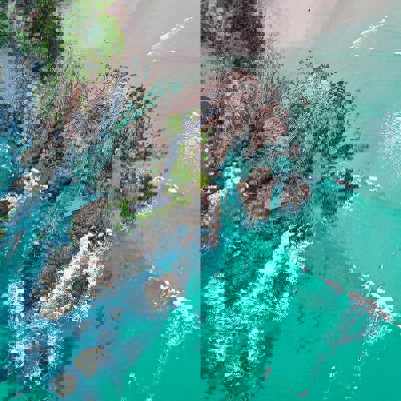 Byron Bay fra oven, Australien