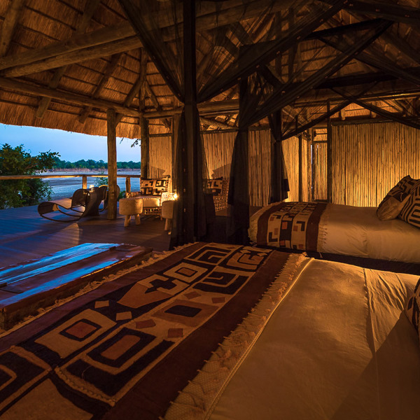 Udsigt over naturen fra Chamilandu