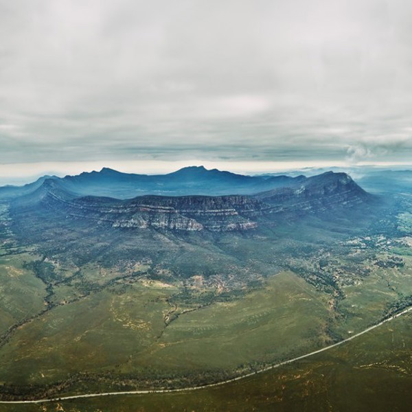 Flyvetur over Flinders Ranges, Australien