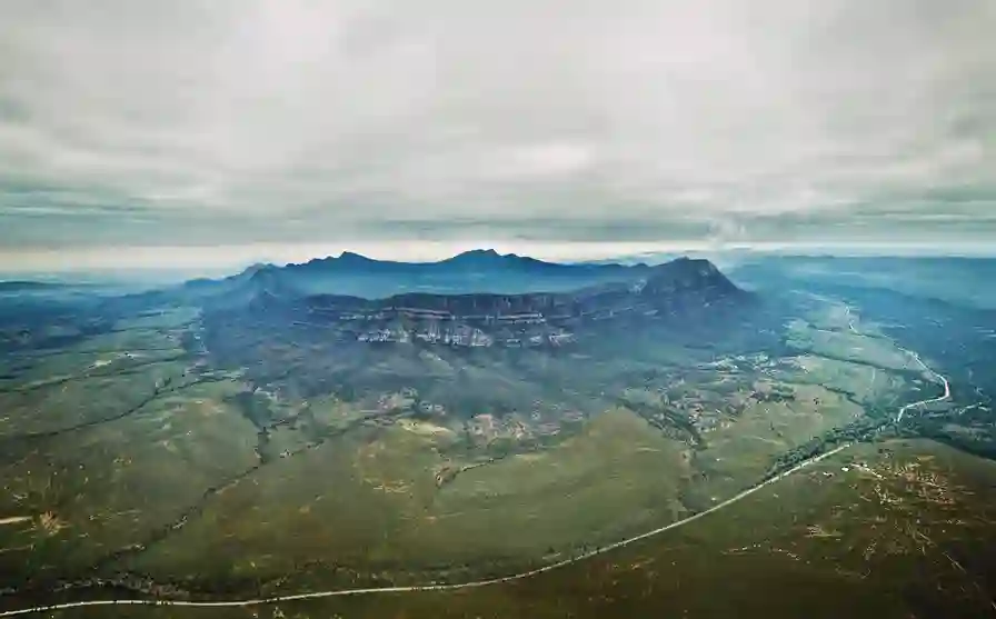 Flyvetur over Flinders Ranges, Australien