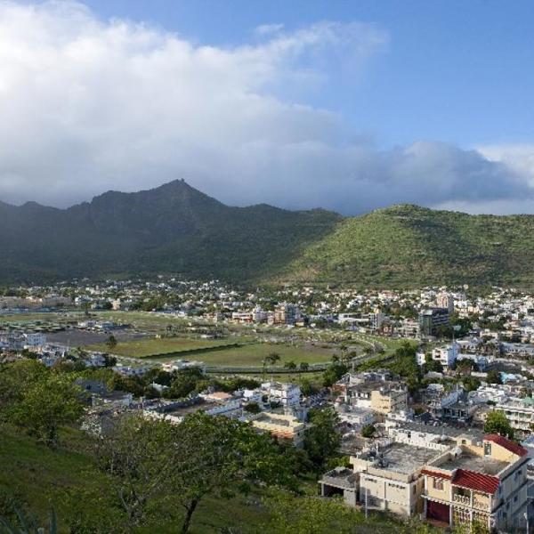 Gammel racerbane i Port Louis