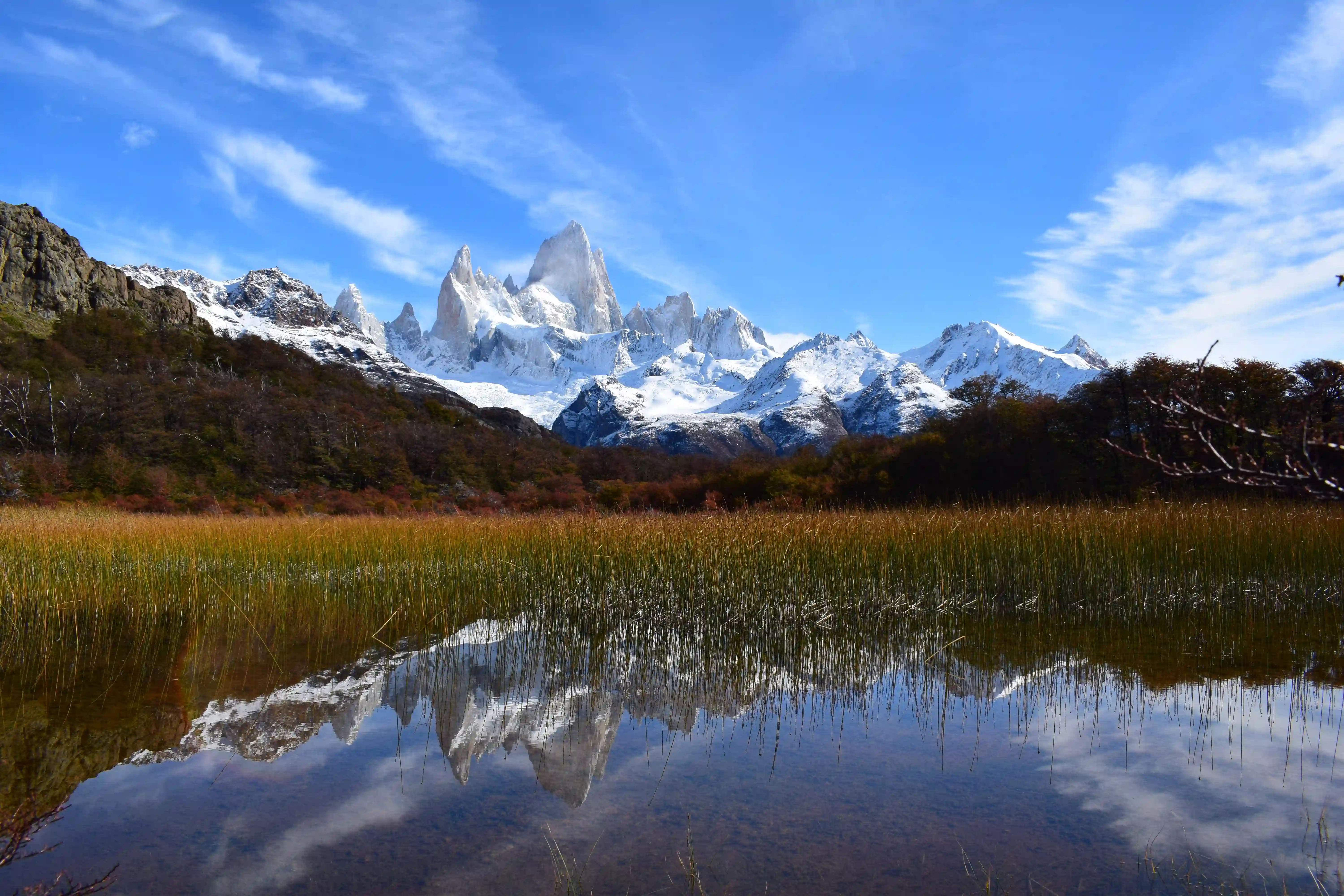 Mount Fitz Roy solskin