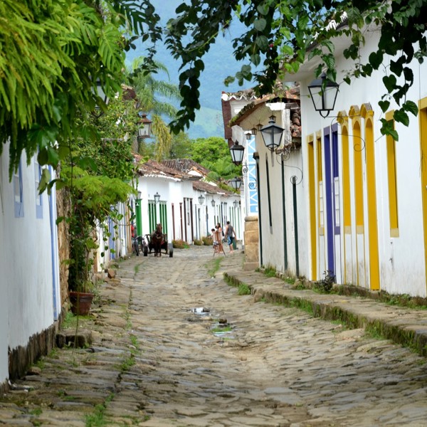 Paraty i Brasilien