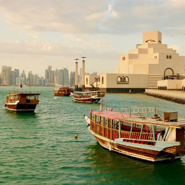 Rejser til Doha, skyline