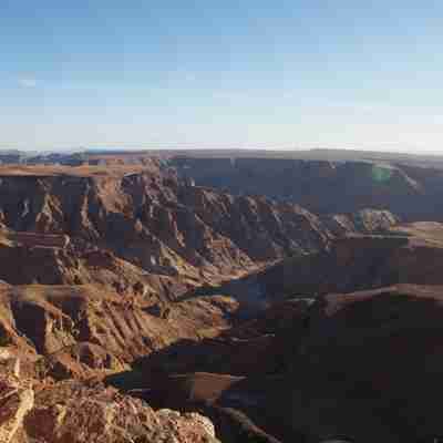 Kløften er gigantisk, Fish Rover Canyon, Namibia