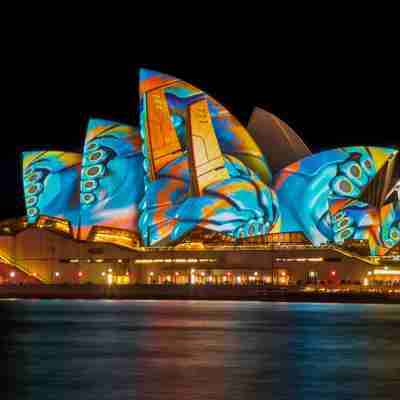 Sydney Operahus oplyst