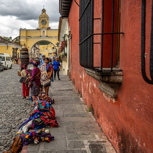 Markedsdag i Antigua