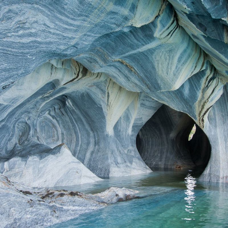 Marbel Caves Chile