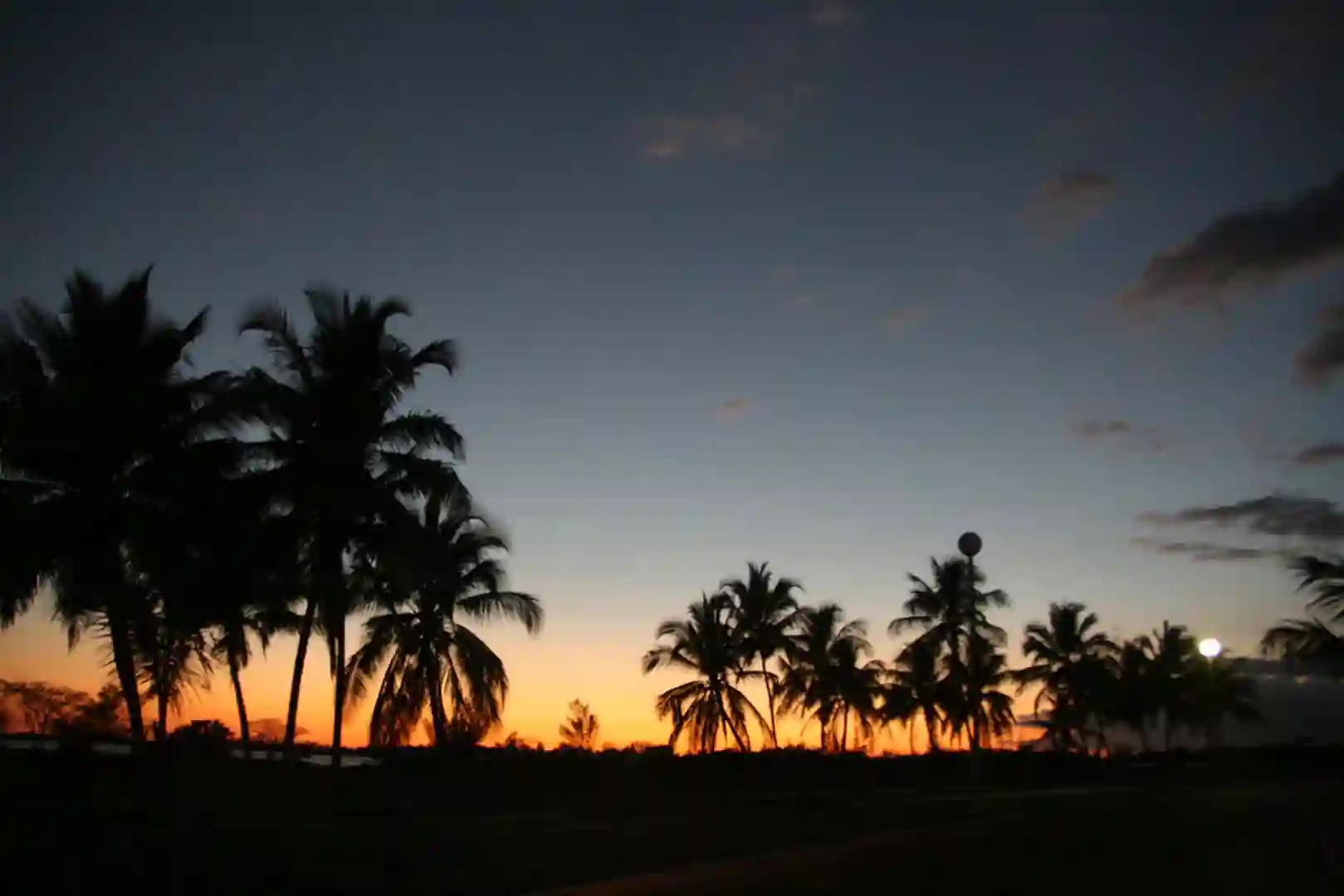 playa larga solnedgang