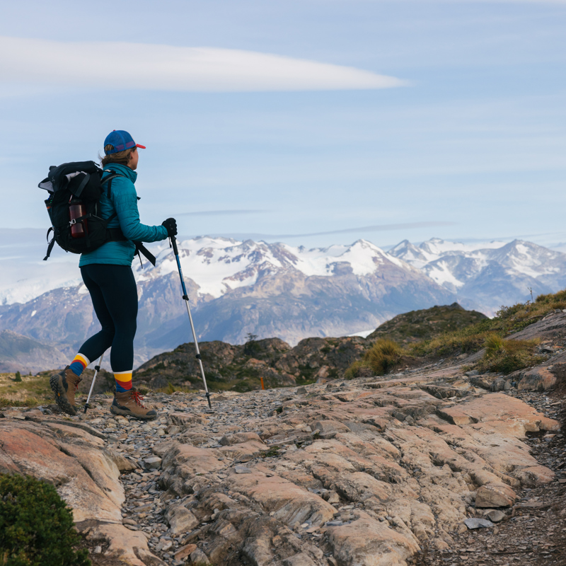 Solo trekking i Patagonien