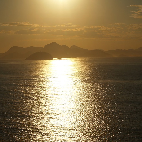 Udsigt over havet fra Rio