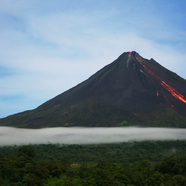 Costa Rica, La Fortuna - vulkan