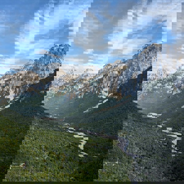 Flotte naturlandskaber over Albanien