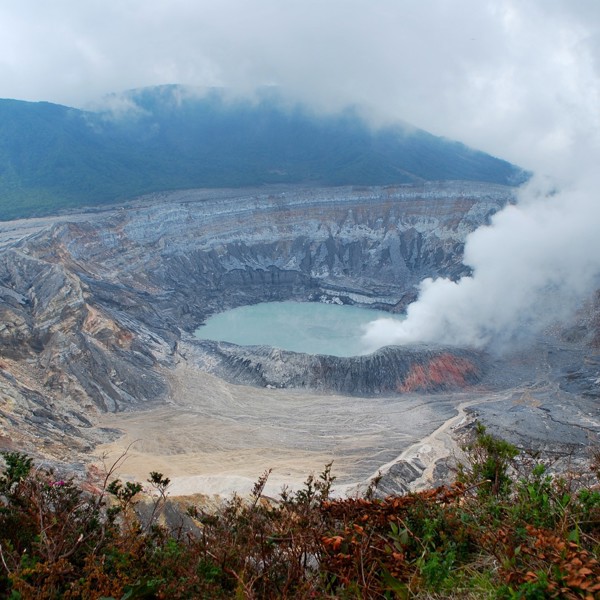 poas vulkan, Costa Rica