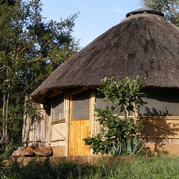 Hytte på Umlani Bushcamp