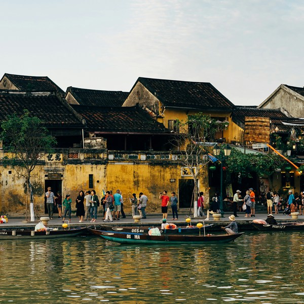 Hoi An set fra vandsiden