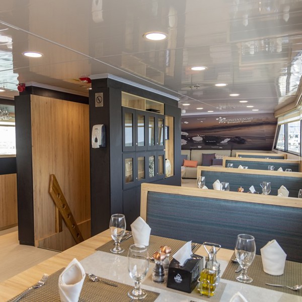 Bonita Yacht er smukt indrettet