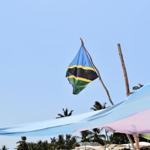 Tanzania flag, unsplash