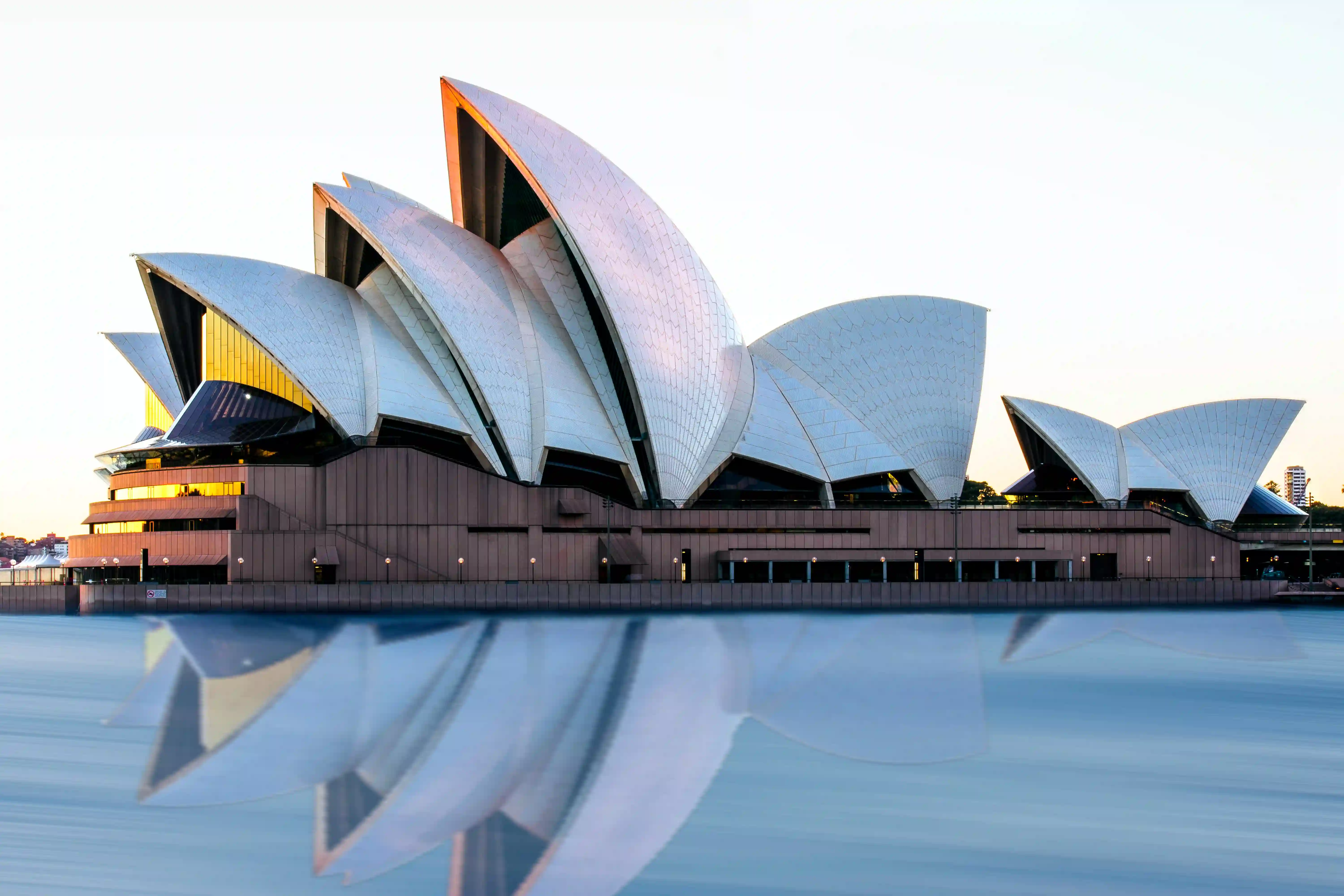 Sydney Operahus i solnedgang, Australien