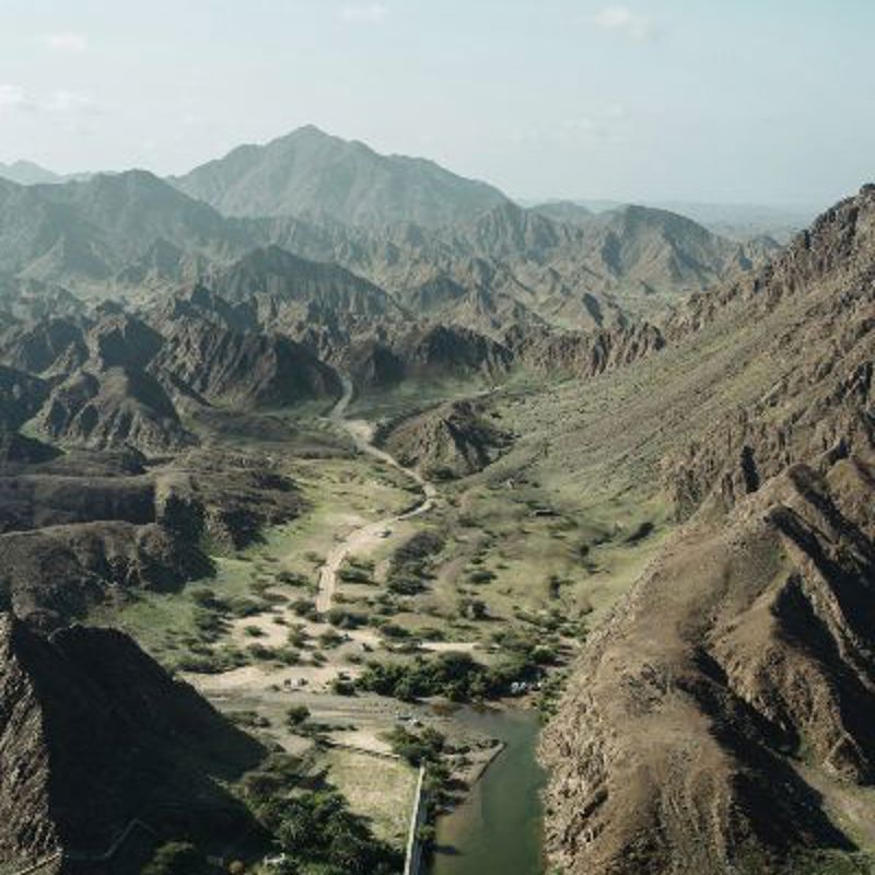 Ras Al Khaimah er præget af både ørken og bjerge