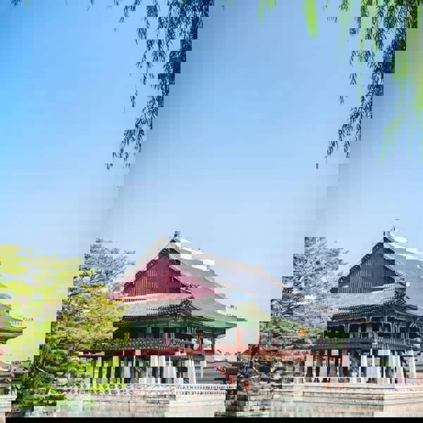 Gyeongbokgung palads, tempel i Sydkorea