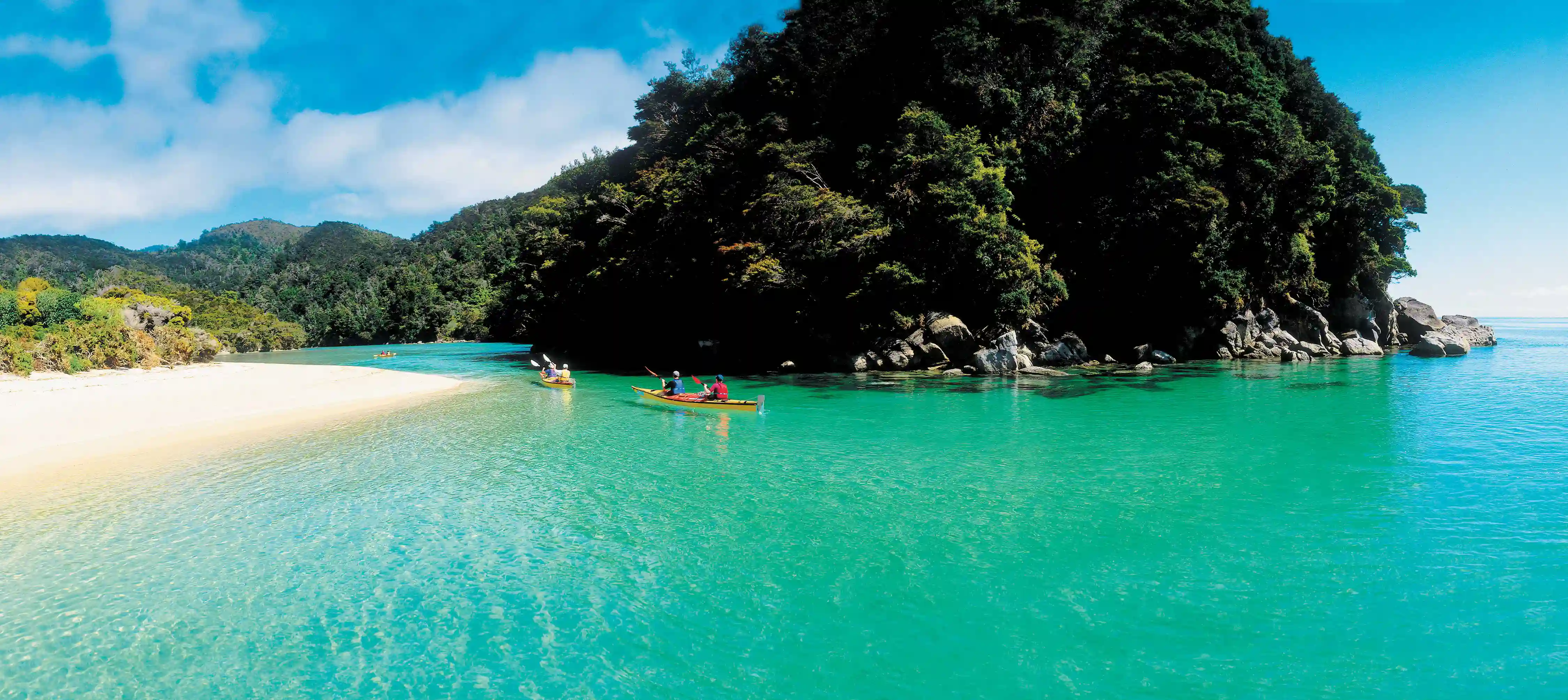 Abel Tasmans flotte farver, New Zealand