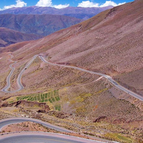 Vejen op til Salinas Grande