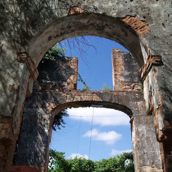 Gammel bygning i Trinidad, Cuba