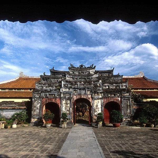 De kongelige grave i Hue, Vietnam